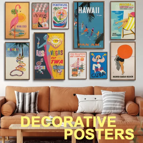 decorative posters